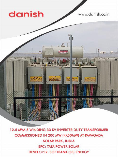 Inverter Duty Transformer for Solar Plants 