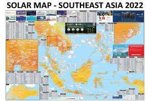 Solar map - Southeast Asia 2022